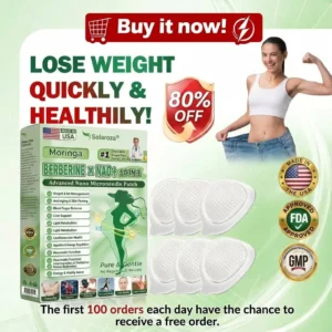 💫Official Store | 🧑⚕️🩺 Solaroza® Moringa & Berberine 10-IN-1 Advanced Nano Microneedle Patch (Once Daily, visible changes in 7 days) ✅ Obesity, Diabetes, Sleep Apnea, And Joint Issues
