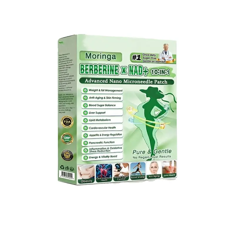 OFFICIAL
BRAND
๐ฟ๐๐ค๐ก๐๐ง๐ค๐ฏ๐ยฎ
๐Moringa & Berberine 10-IN-1 Advanced Nano Microneedle Patch (Once Daily, visible changes in 7 days) โ
Obesity, Diabetes, Sleep Apnea, And Joint Issues