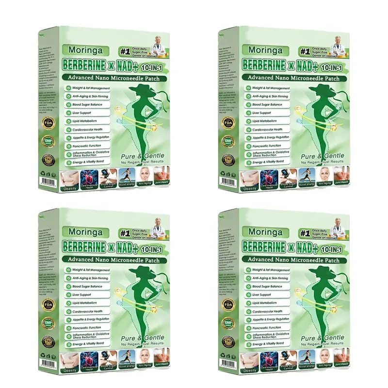 OFFICIAL
BRAND
๐ฟ๐๐ค๐ก๐๐ง๐ค๐ฏ๐ยฎ
๐Moringa & Berberine 10-IN-1 Advanced Nano Microneedle Patch (Once Daily, visible changes in 7 days) โ
Obesity, Diabetes, Sleep Apnea, And Joint Issues
