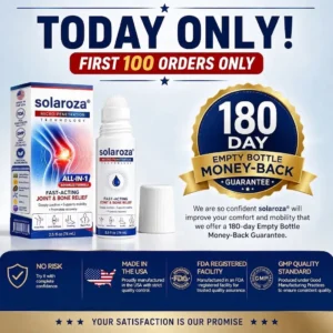 Solaroza® 0.05mm Microneedle Fast-Acting Joint & Bone Relief Roll-On